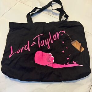 Lord & Taylor black tote bag #11
